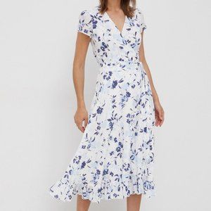Ralph Lauren Polo Floral Wrap Dress - Size 4